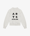 Sweater asgrijs zwart