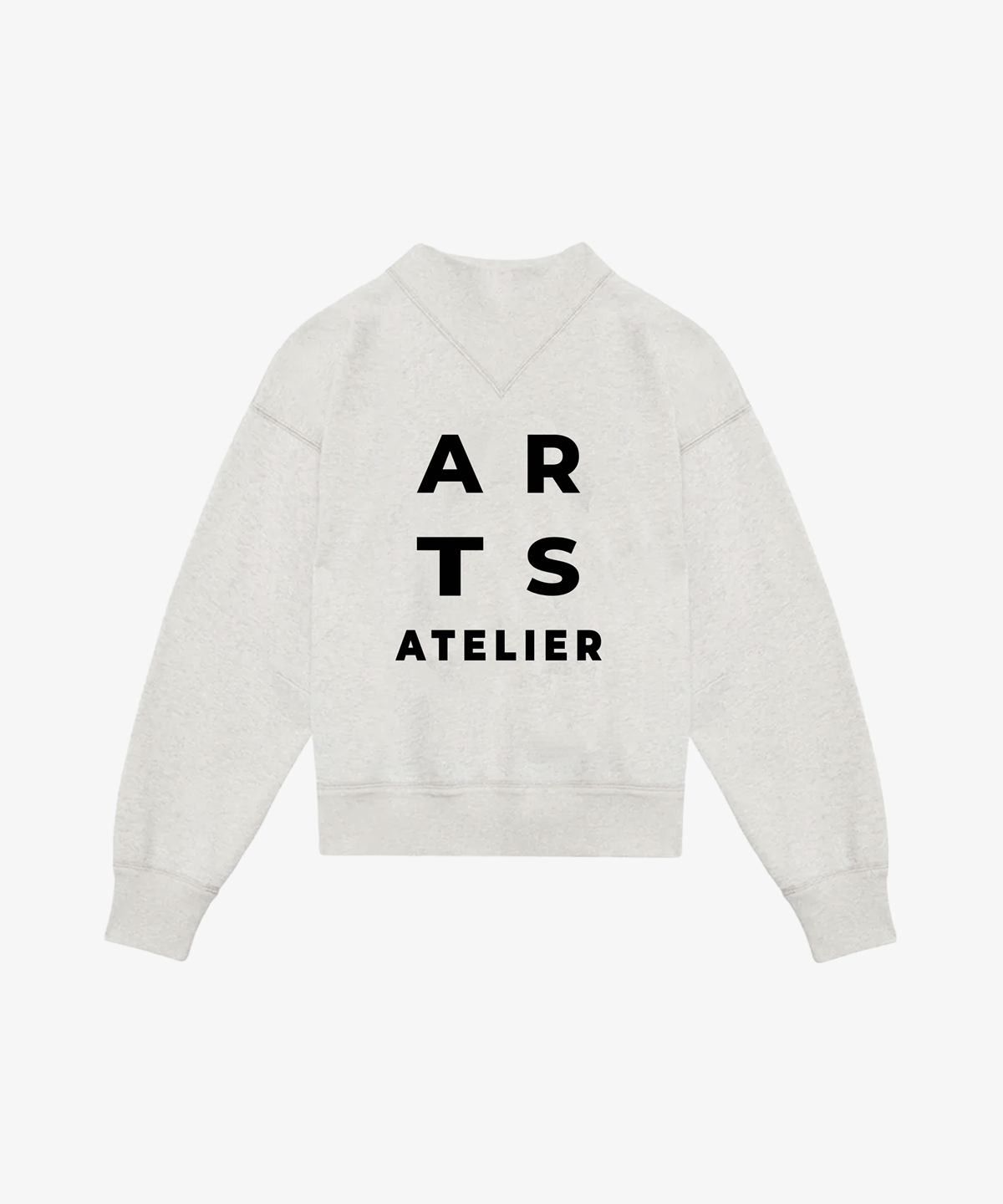 Sweatshirt ash grey black