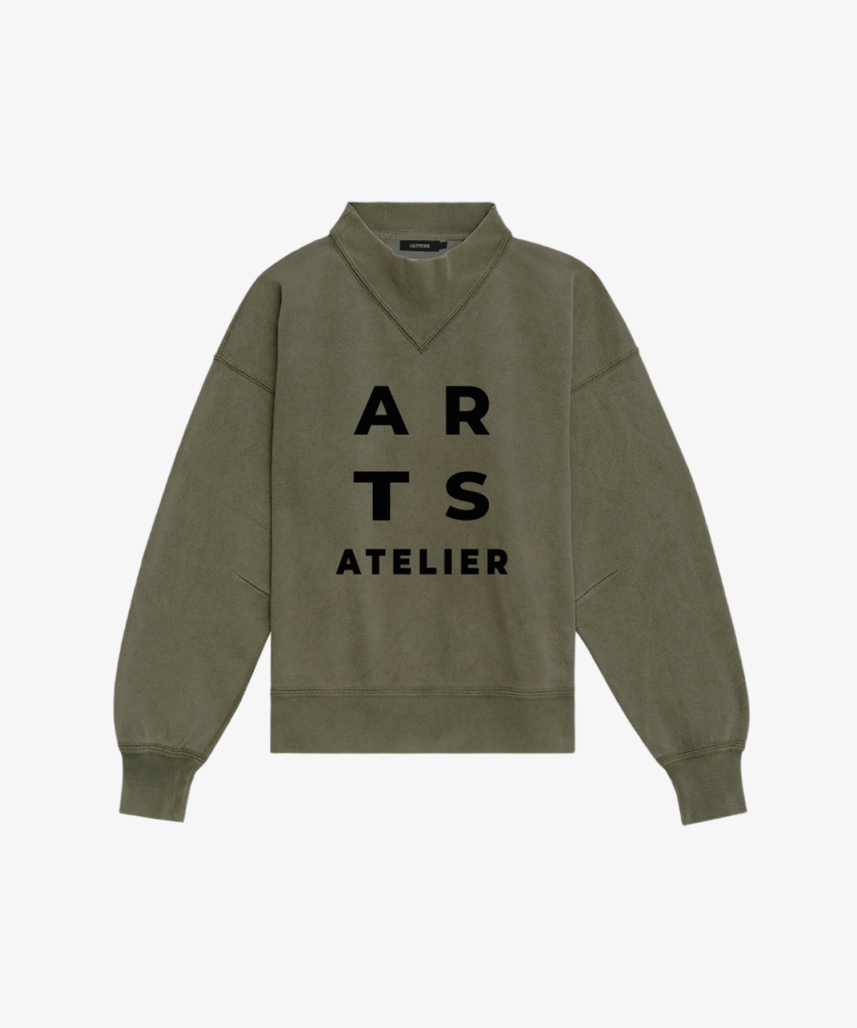 Sweatshirt olive black